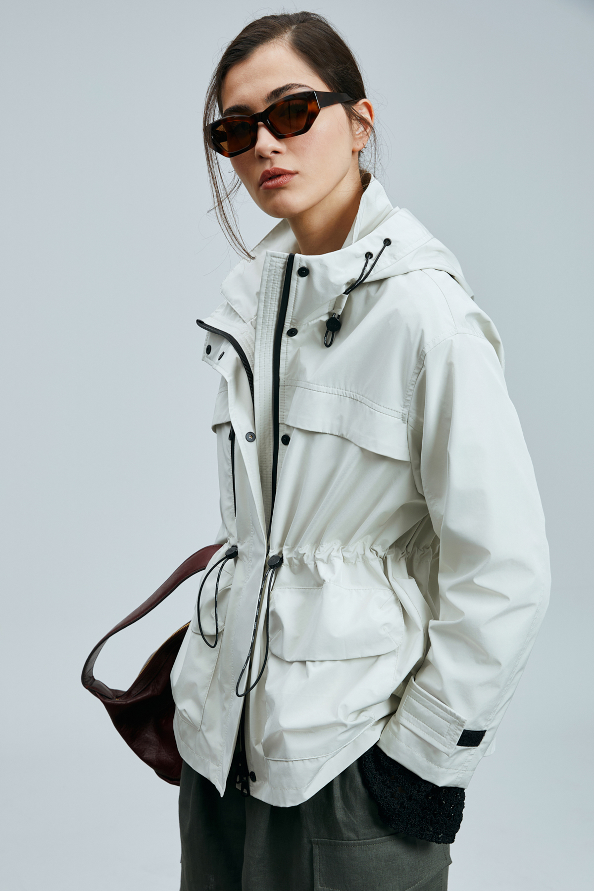 Lufian  Focus Kadın Dış Giyim Ekru - Görsel 5