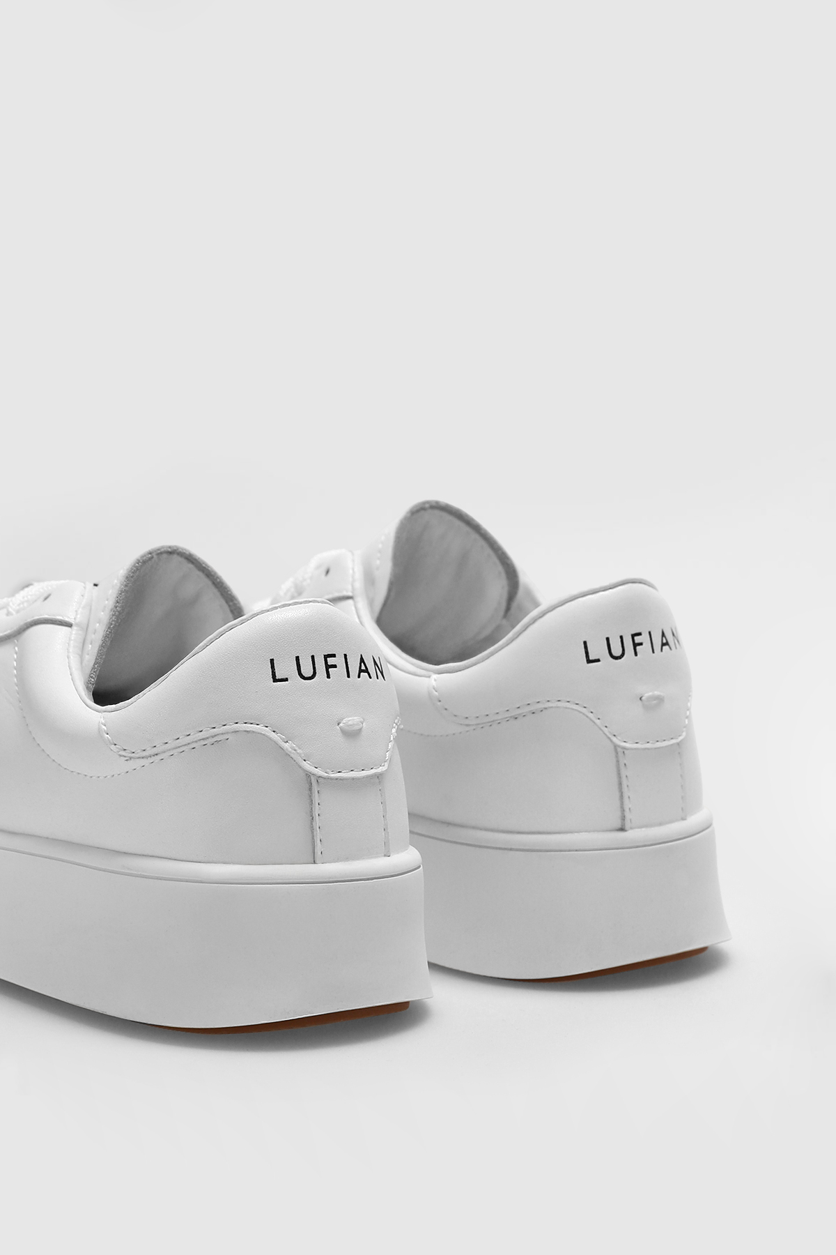 Lufian  Adel Kadın Sneaker Ayakkabı Beyaz - Görsel 5