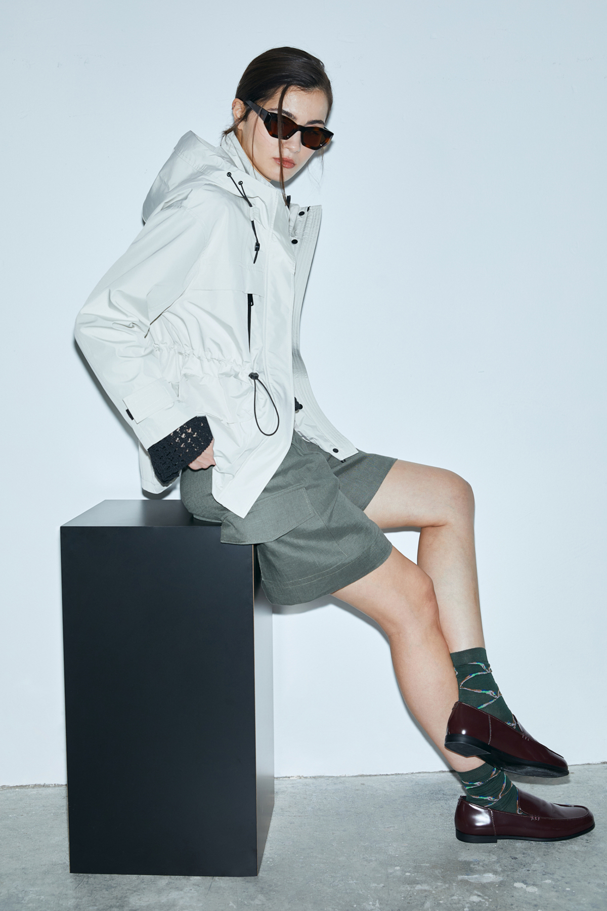 Lufian  Focus Kadın Dış Giyim Ekru