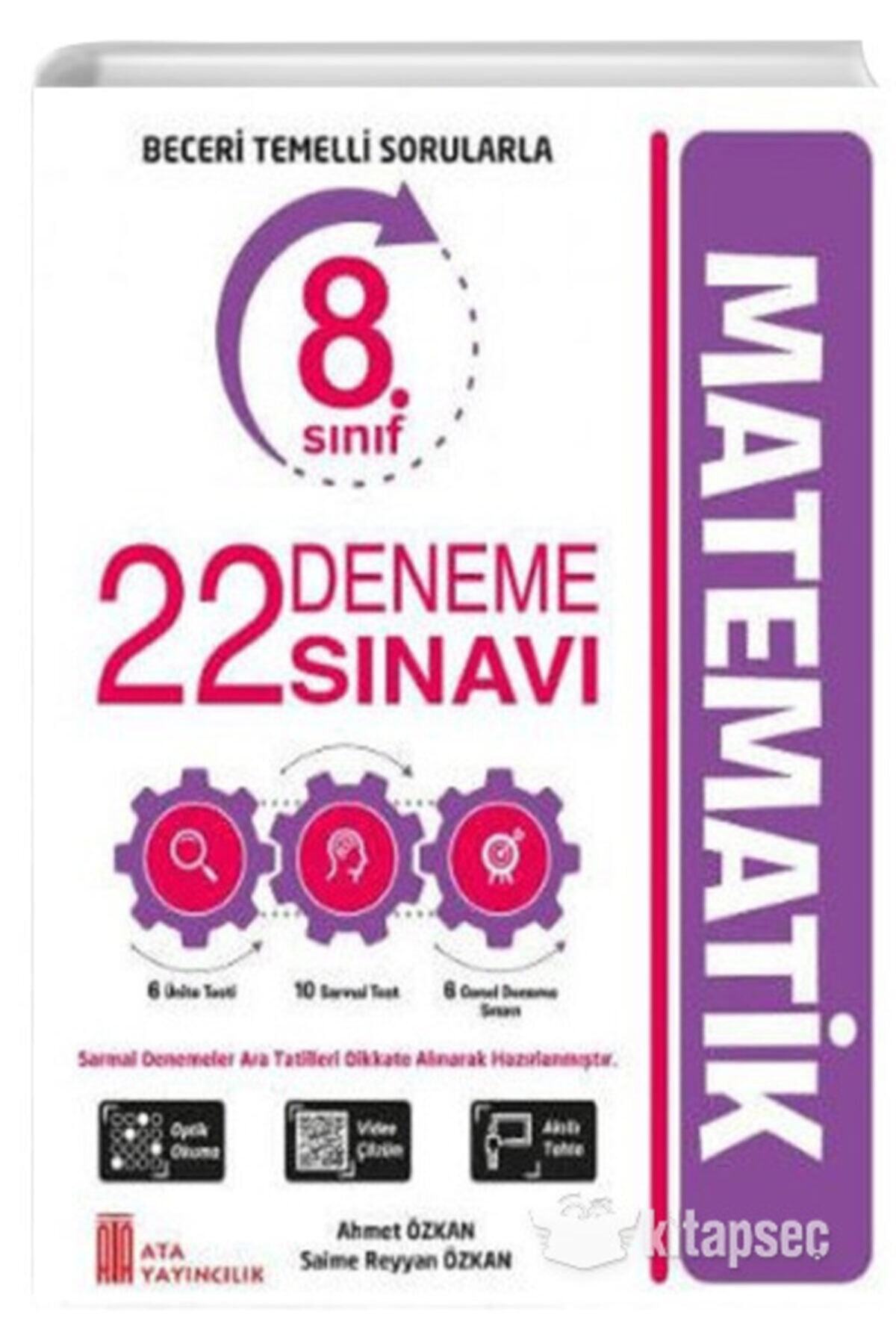 Ata Yayıncılık 8. Sınıf 22 Deneme Sınavı Matematik - Fiyatı, Yorumları