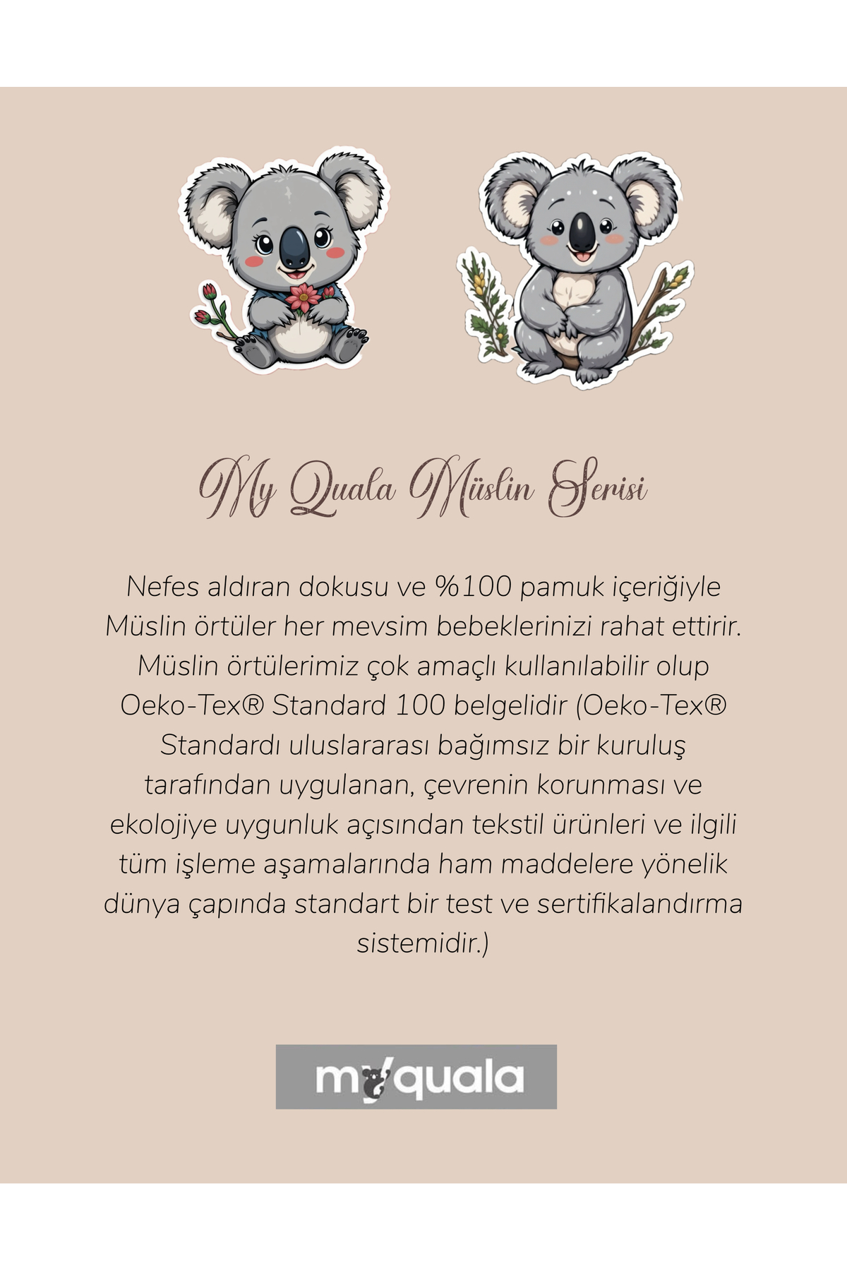 Myquala Müslin Kumaştan Emzirme Önlüğü Yıldız Desenli %100 Pamuk fotoğrafı 3 (önizleme)