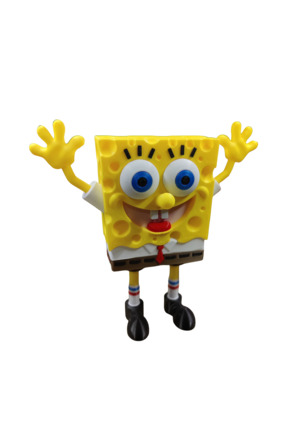 Workshopin3D Sünger Bob Figürü 13 cm