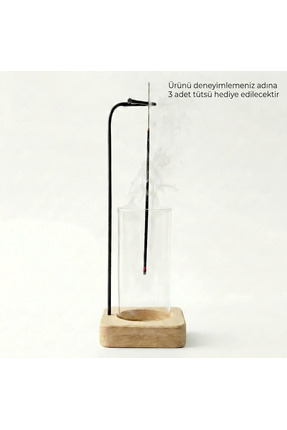 woodique El Yapımı Ahşap Tütsülük – Dekoratif Tütsülük - Meditasyon Aksesuarı...