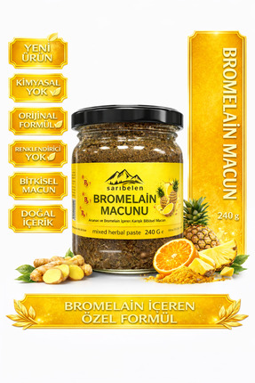sarıbelen Bromelain Form Macun 240 g – Ananas Enzimli Fit Bitkisel Macun