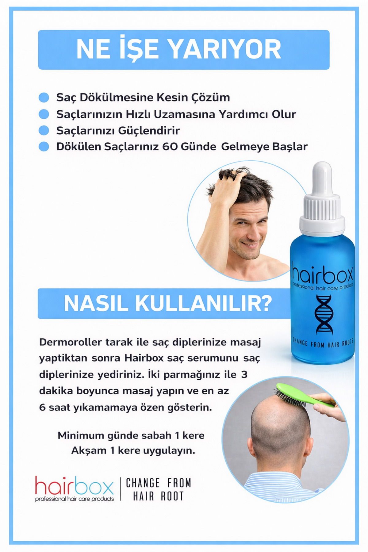 Erkek Saç Çıkarıcı Serum, Saç Çıkaran Serum , Saç Gürleştirici (5 ADET SERUM ŞAMPUAN TARAK VE YAĞ) — TYCDXEYEUN171123004389715 — تصویر 3 از 8
