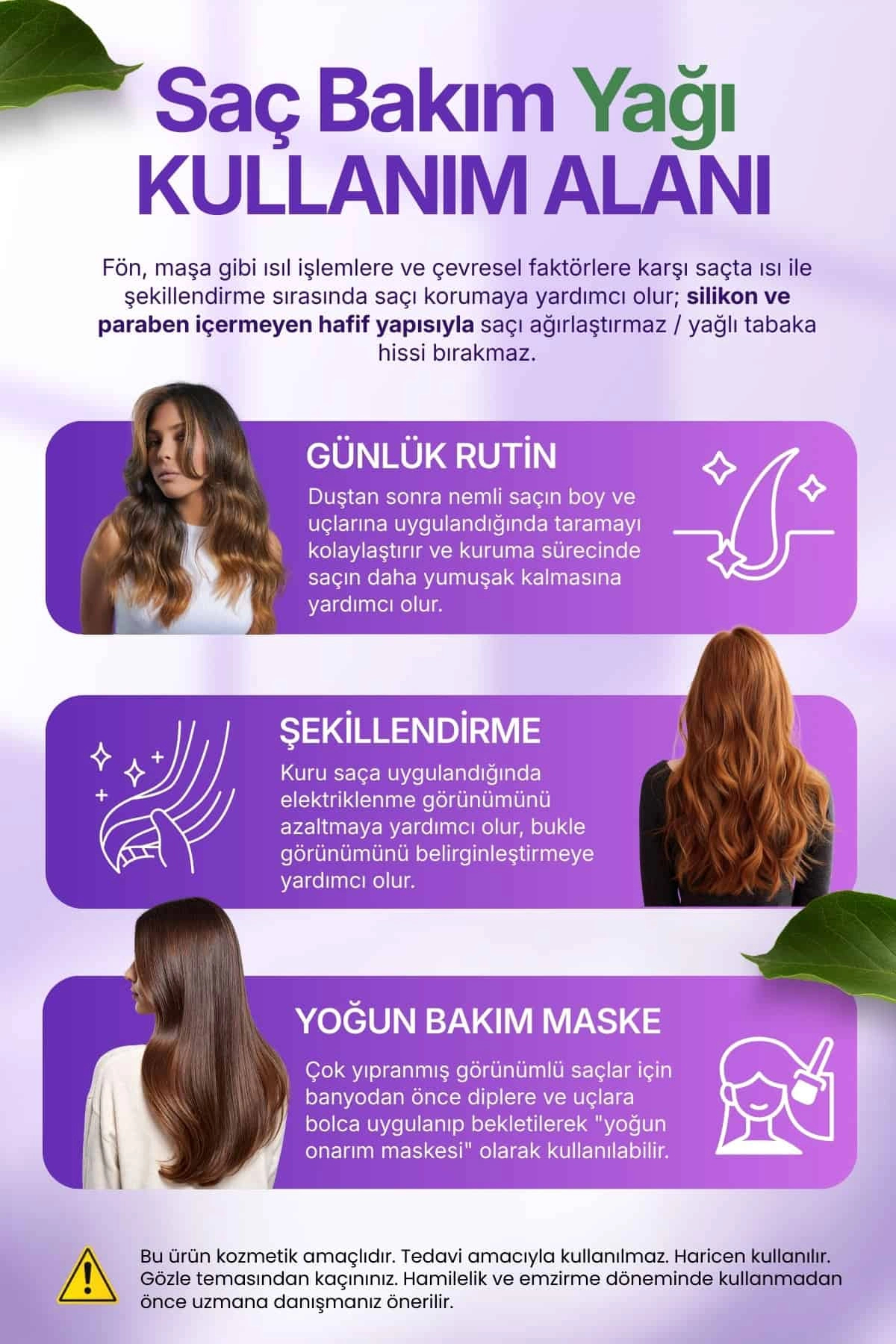 Saç Bakım Yağı / 50 ml — P1513S2815 — تصویر 2 از 6