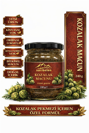 sarıbelen Kozalak Macunu 240 g Doğal ve Katkısız sarıbelen