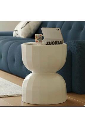 miniforms Kum Saati Yan Sehpa Beyaz