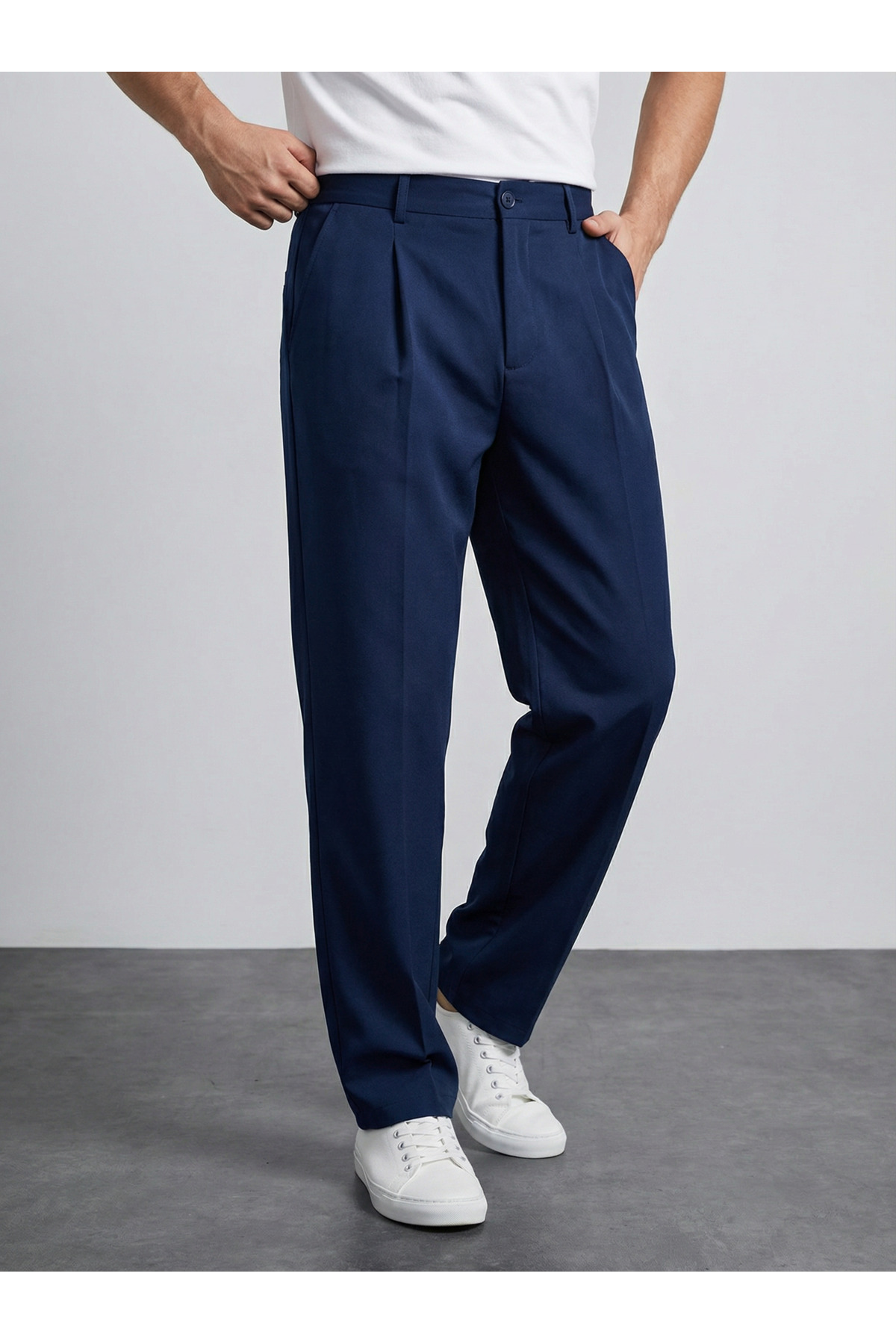 BAGGY FABRIC PANTS