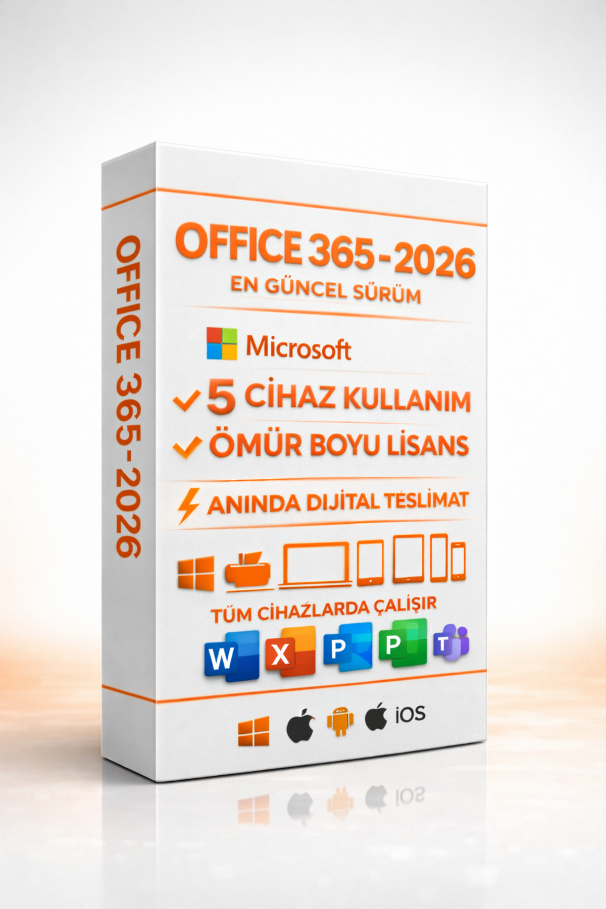 MICROSOFT Office 365 Pro Dijital Lisans Üyeliği Word, Excel