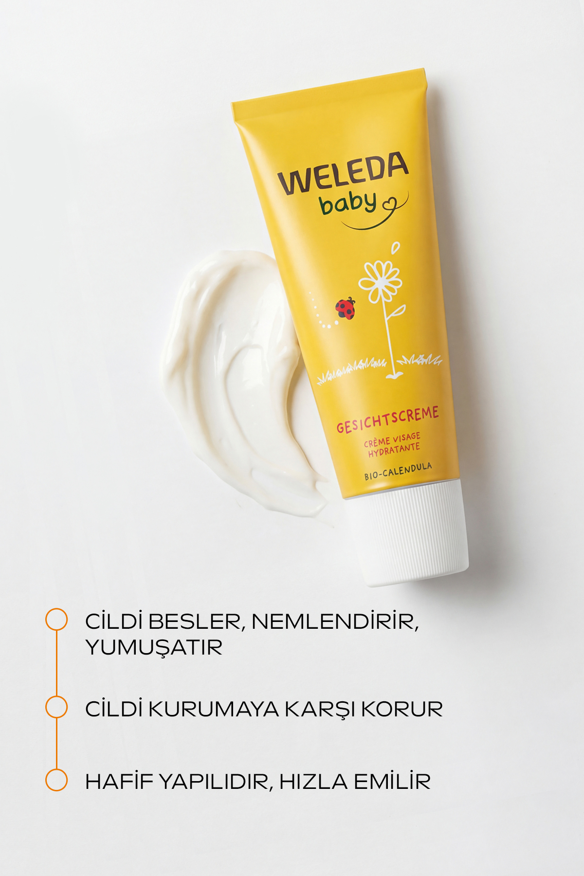 Weleda Calendula Organik Yüz Kremi 50 ml fotoğrafı 2 (önizleme)