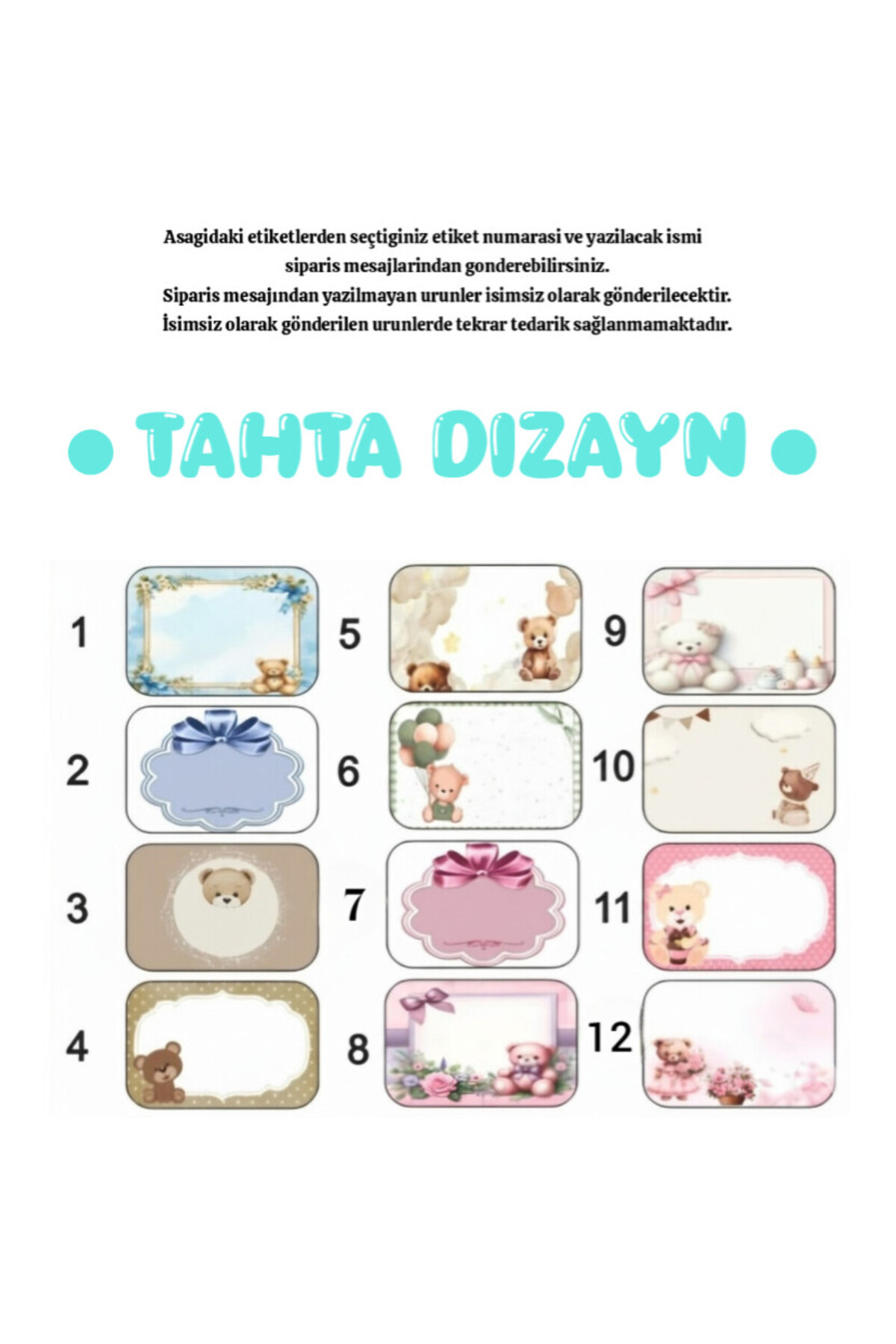 Tahta Dizayn Ahşap Yenidoğan Bebek Hediye Sepeti – İsimli Tasarım - Baby Shower fotoğrafı 4 (önizleme)