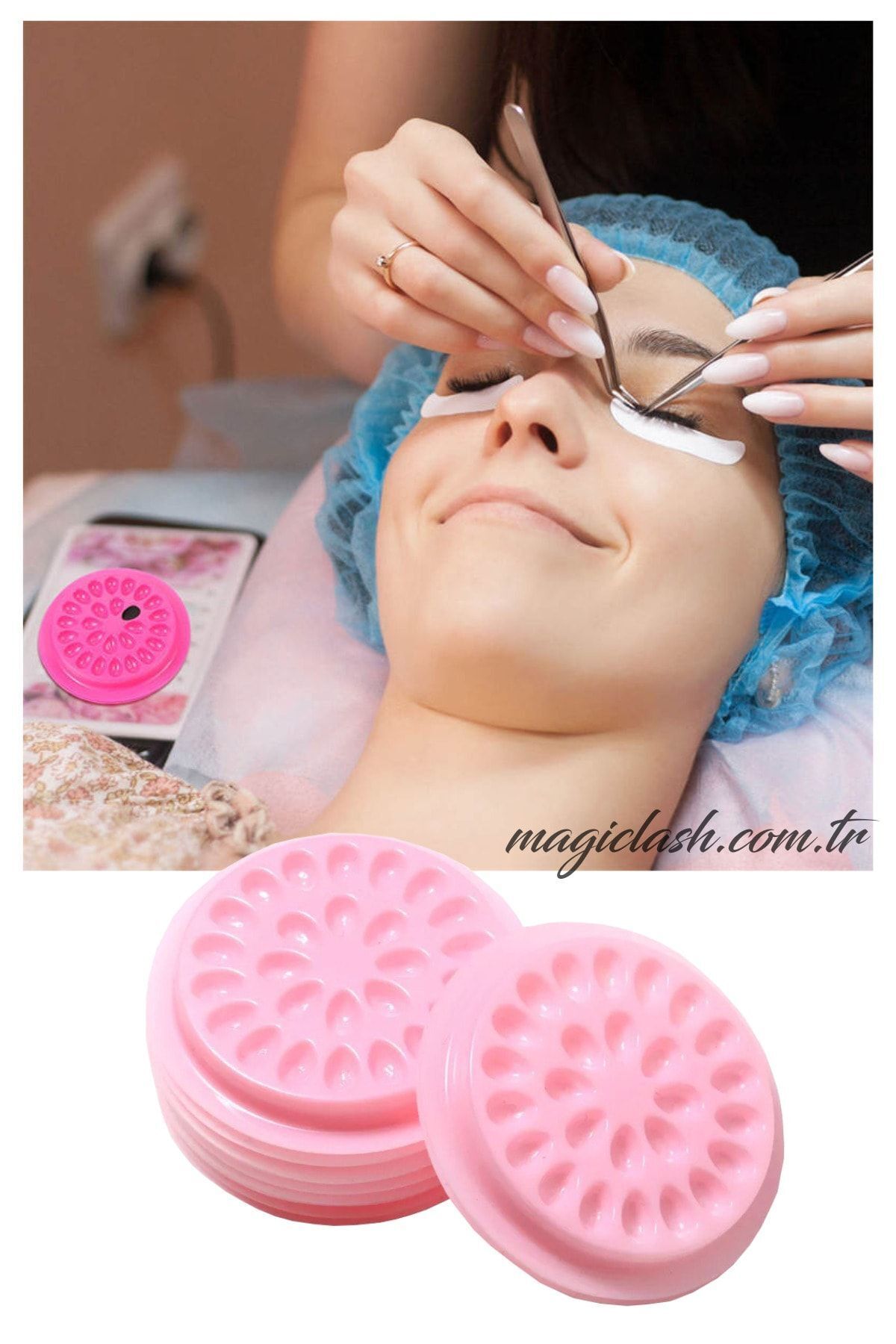 پالت قطره‌ای چسب اکستنشن مژه، بسته 10 عددی — ŞDK25-2020 — تصویر 5 از 7