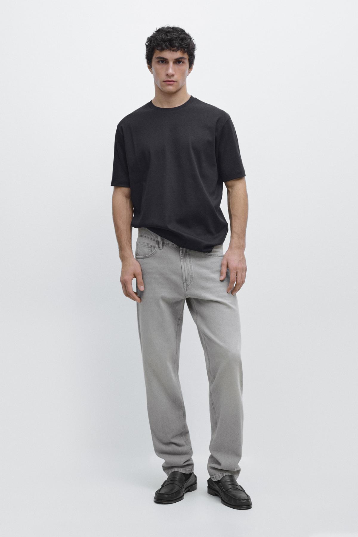 1_org_zoom تیشرت Massimo Dutti ماسیمو دوتی 100% پنبه مرسریزه اورجینال - تصویر 1