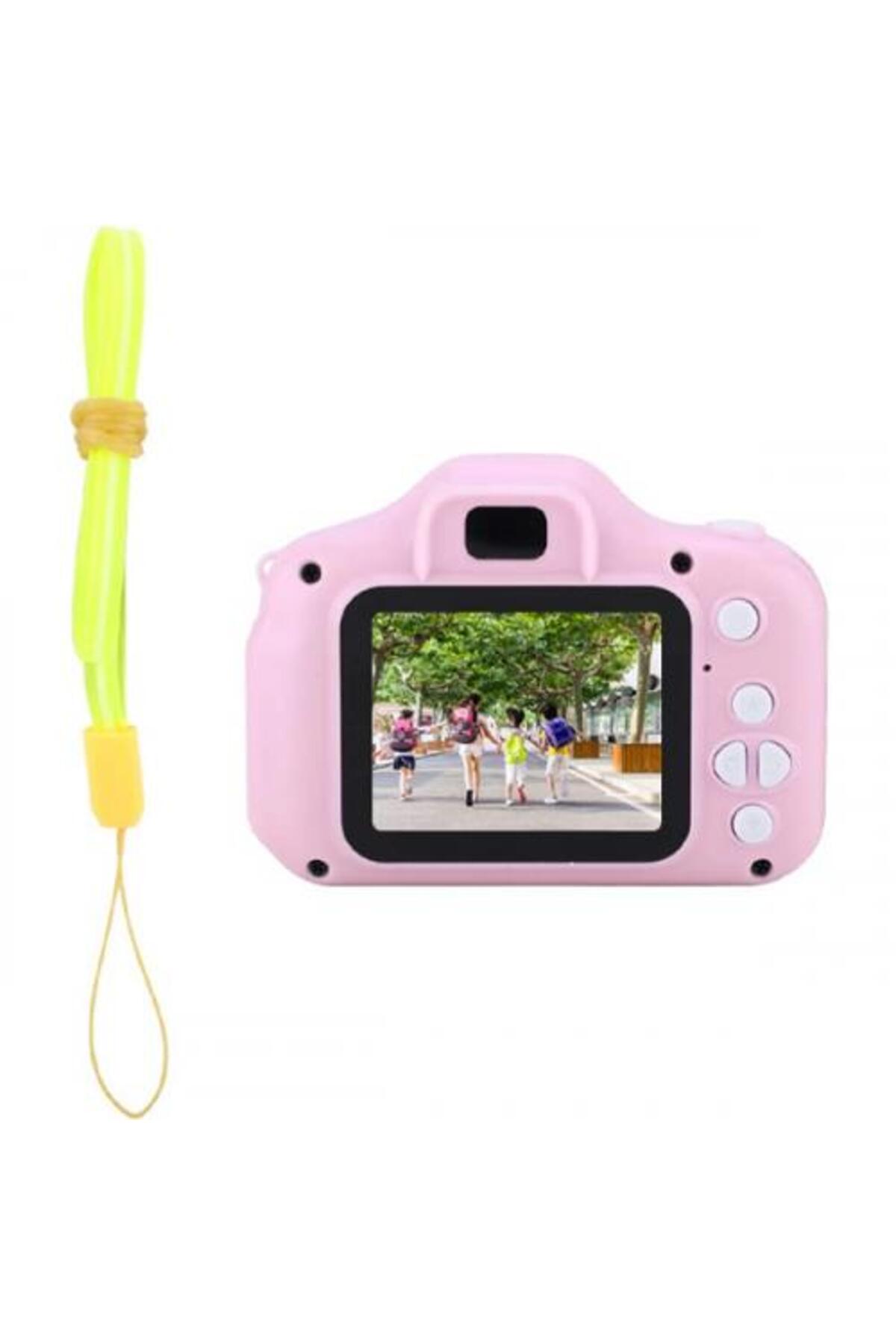 coofbe 1080P Çocuk Fotoğraf Makinası Video Çekim Makinası Oyunlu 8GB Hafıza Kartlı Çocuklar İçin Dij
