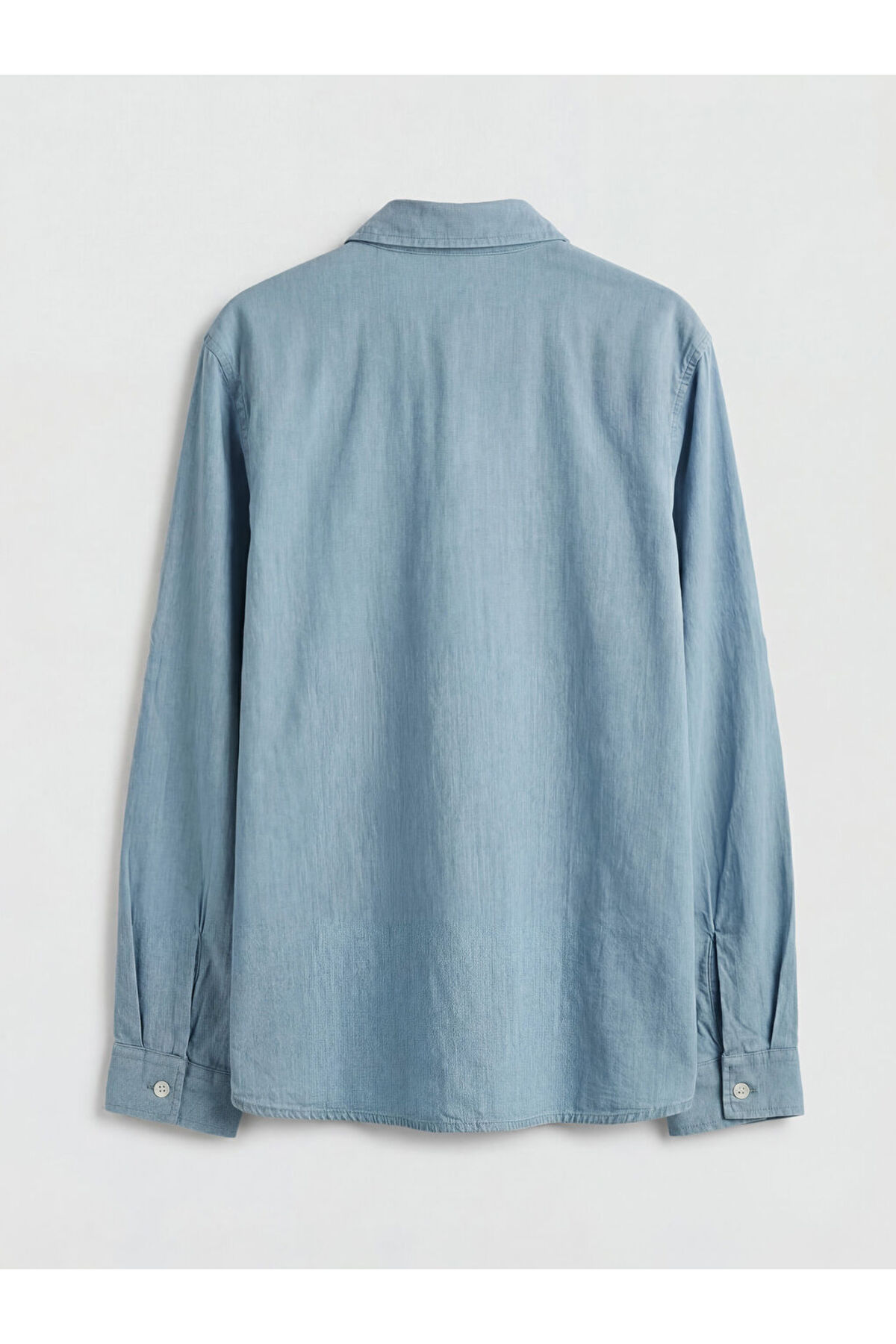 LC Waikiki LCW Kids Mavi Uzun Kollu Erkek Çocuk Poplin Gömlek fotoğrafı 2 (önizleme)