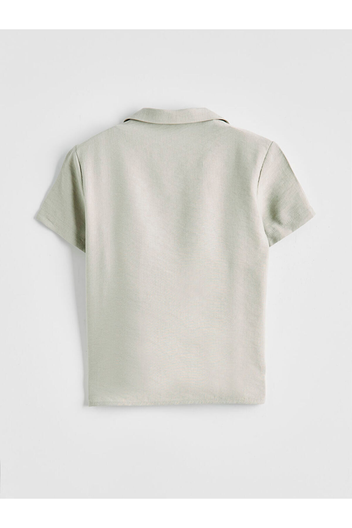 LC Waikiki Yeşil Resort Yaka Erkek Çocuk Gömlek fotoğrafı 2 (önizleme)