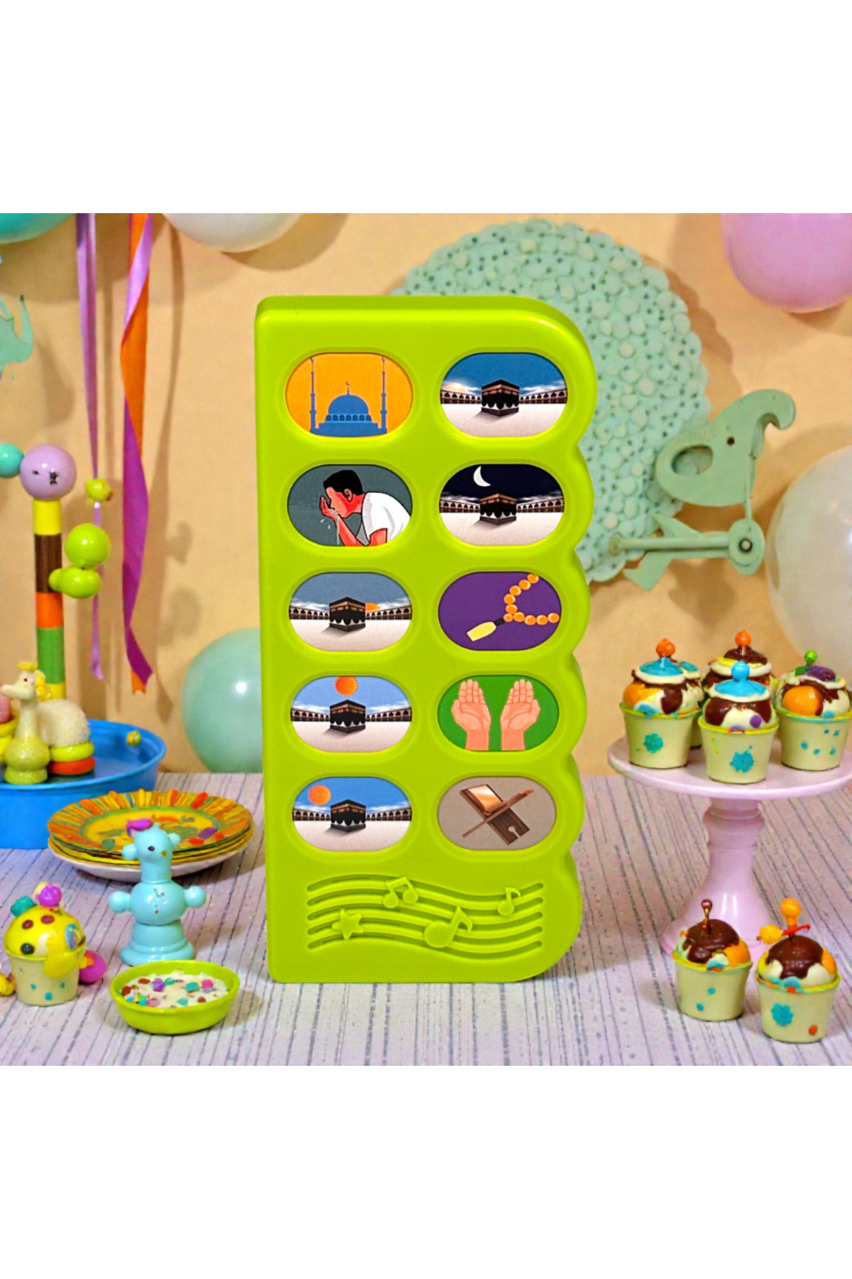 Zey-Al Sesli Namaz Öğreten Kitap | Çocuklar İçin Cihazlı ve Resimli Namaz Eğitimi fotoğrafı 2 (önizleme)