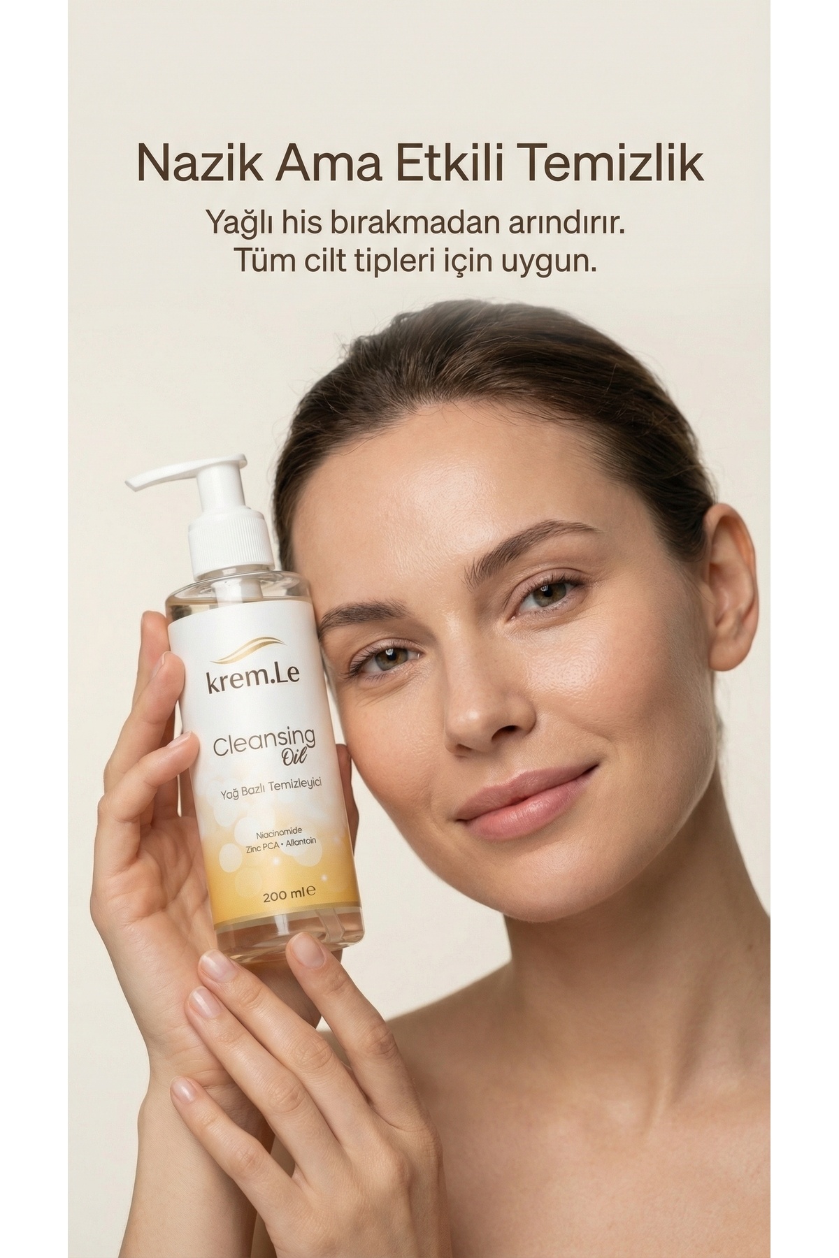 CLEANSİNG OİL 200 ml – Makyaj ve Güneş Kremi Temizleme Yağı, Yağ Bazlı Yüz Temizleyici — 004 — تصویر 8 از 9