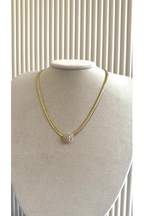 Elmira Jewelry Vip Seri Baget Taşlı Gurmet kolye