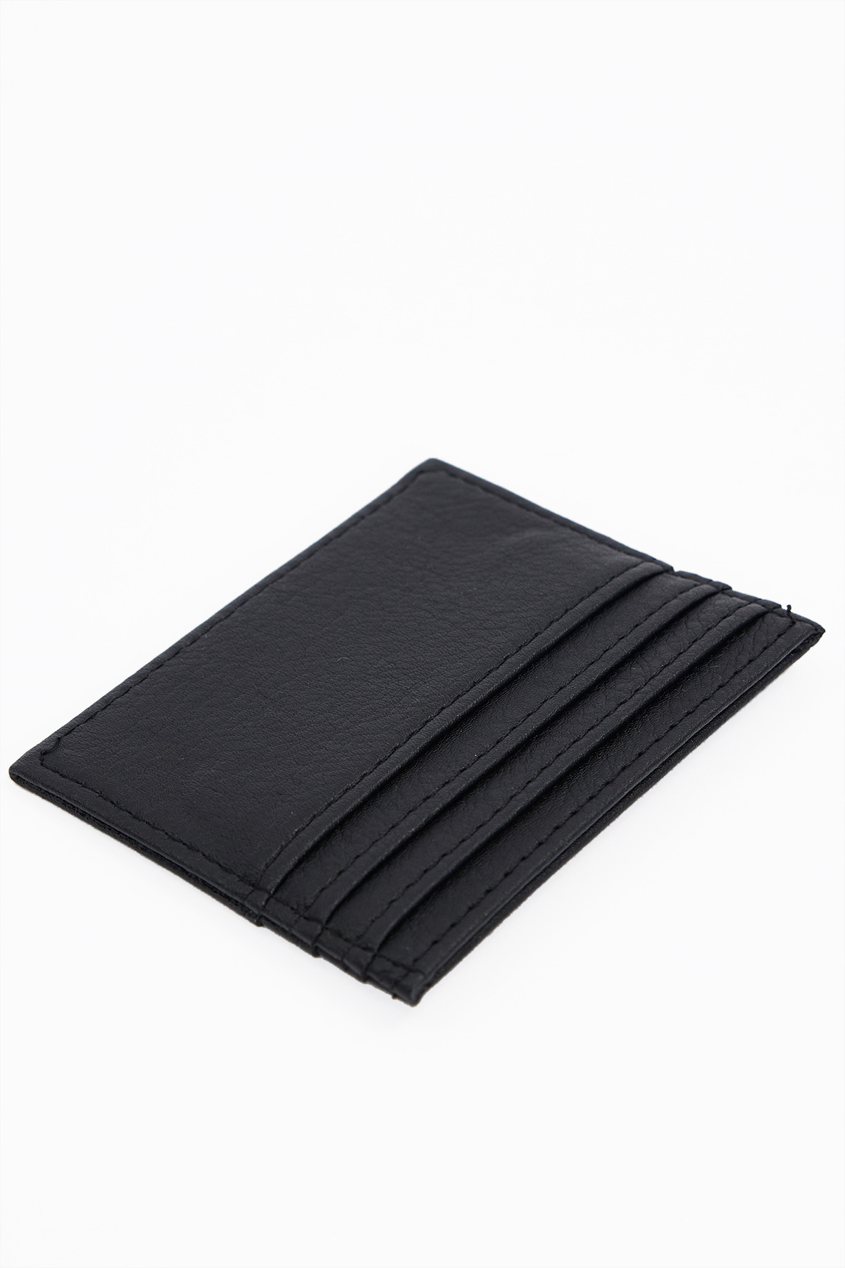 Tudors  Suni Deri Siyah Erkek Kartlık - Görsel 6