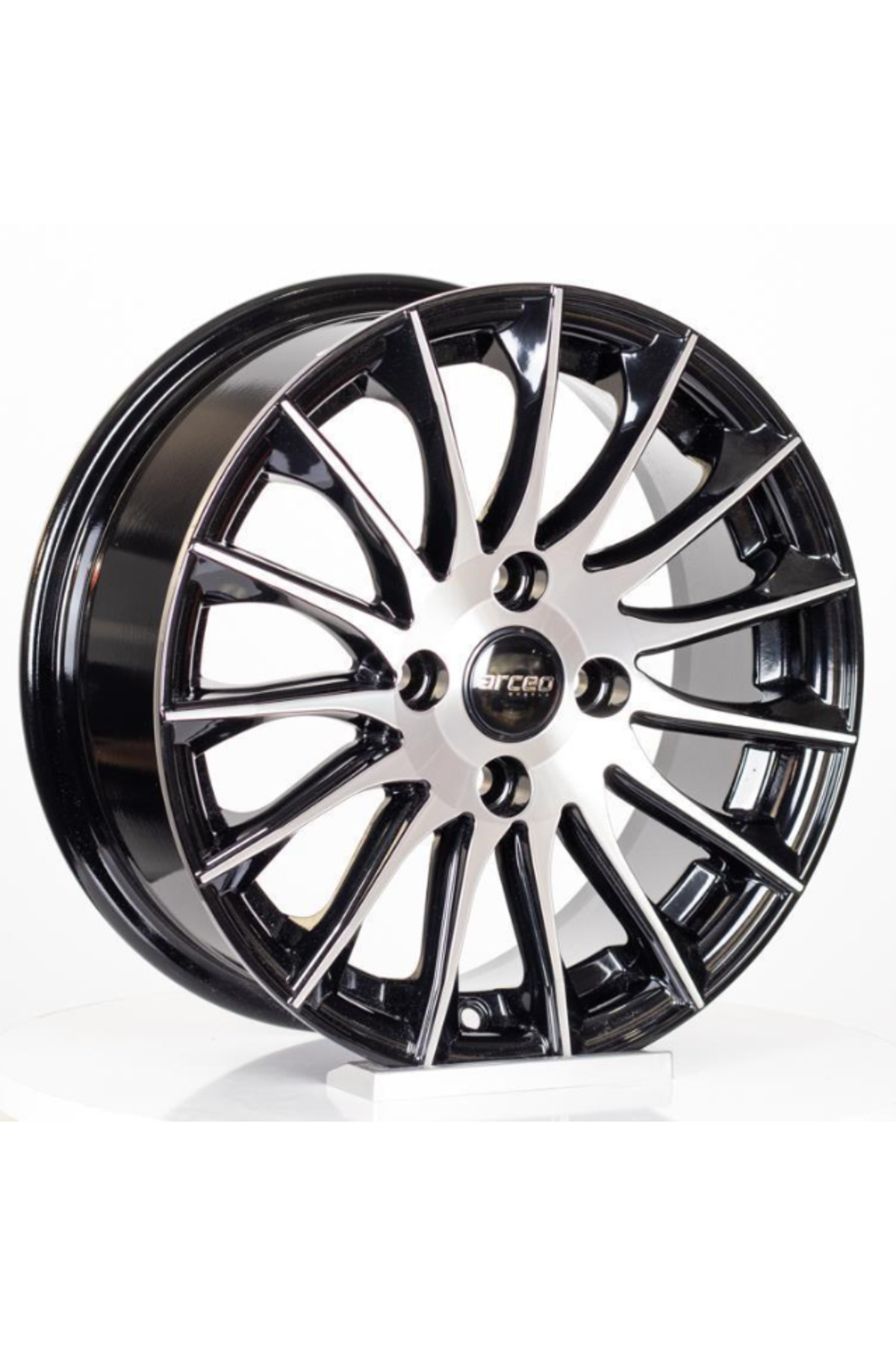 Zeetex 4X100X14 5.5 57.1 ET35 GLOSS BLACK DIAMOND FD (4 Adet