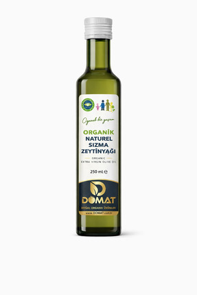 Domat Organik Naturel Sızma Zeytinyağı – Bebek Yağı 250 ml