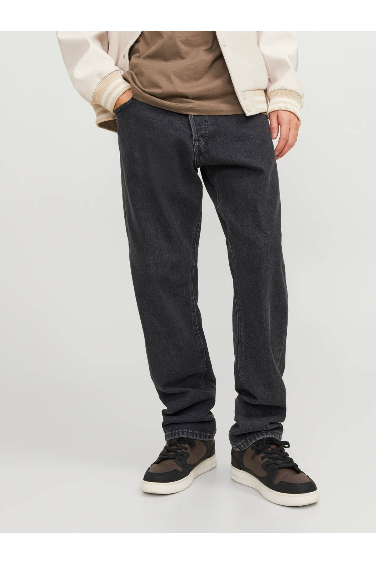 شلوار جین مردانه جک جونز مدل کریس اورجینال ریلکس فید جک اند جونز شلوار جین Jack & Jones