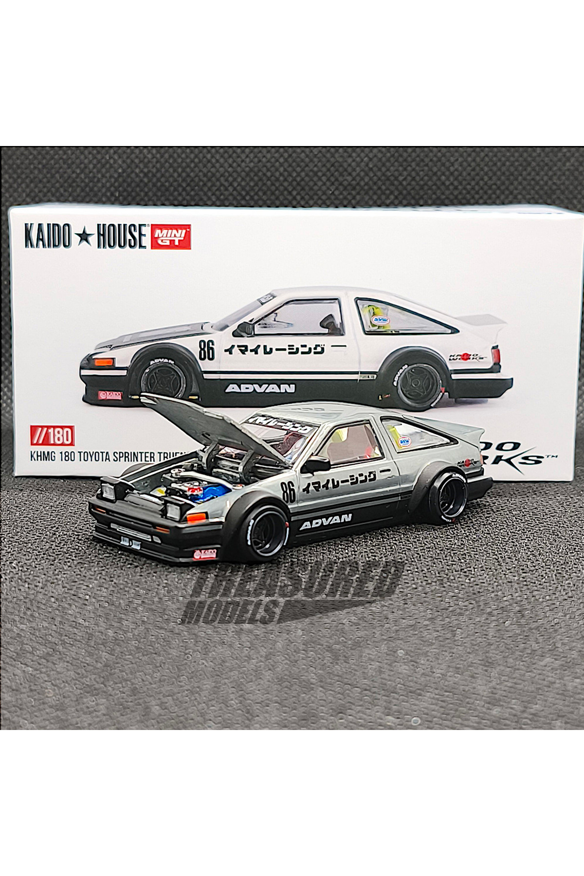 HOT WHEELS Chase! Kaido House x Mini GT Toyota AE86 Sprinter