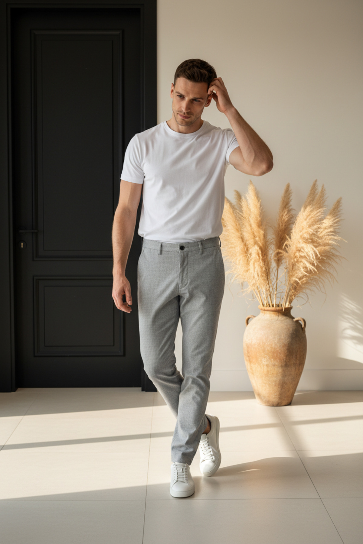 YŞRLİNE COLLECTİON  YŞR Premium Erkek Bez Ayağı Jogger Pantolon – Modern Rahat Fit, Casual Spor