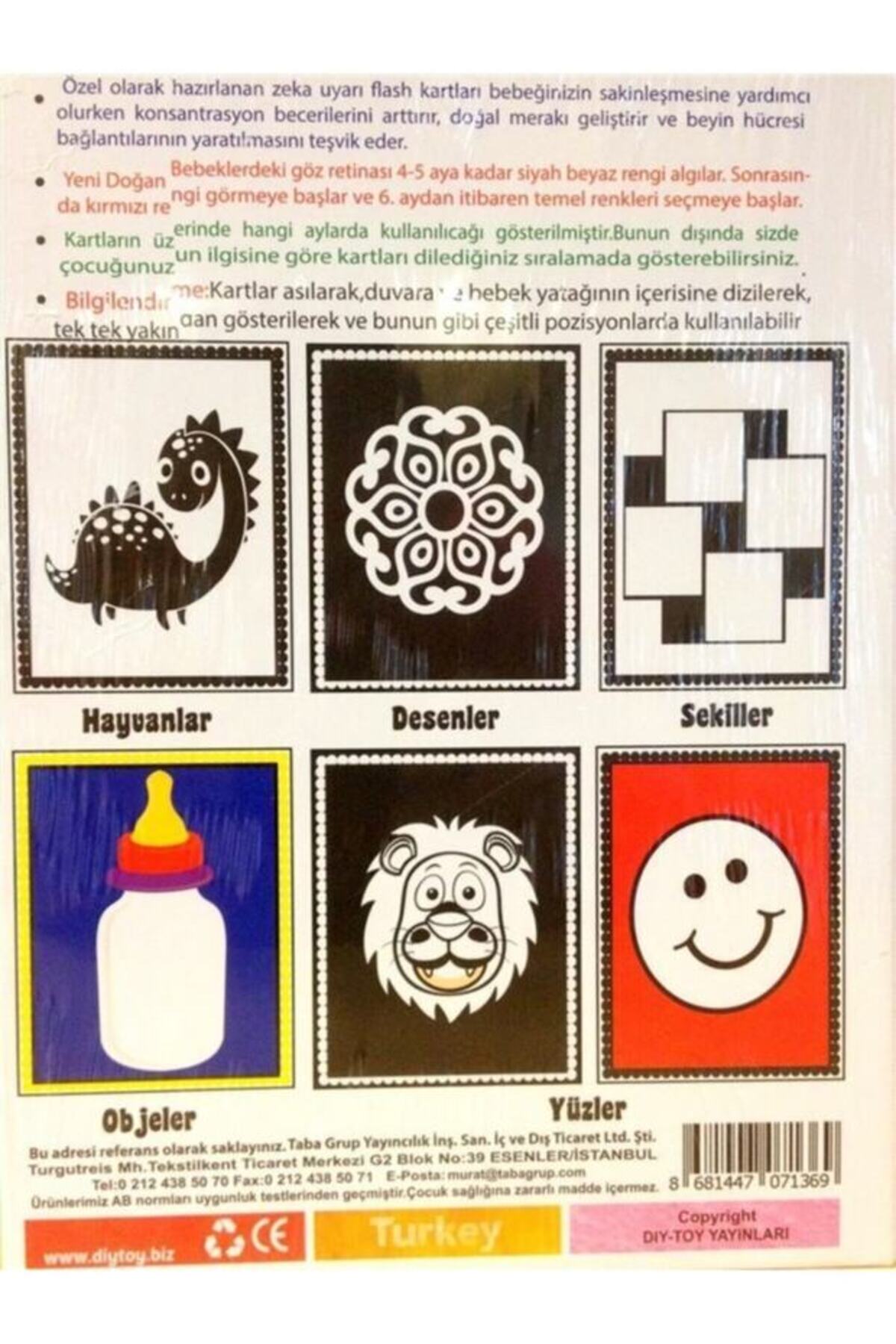 TREND Diytoy İlk Zeka Kartlarım | Bebekler İçin Eğitici Flash Kart Seti fotoğrafı 2 (önizleme)