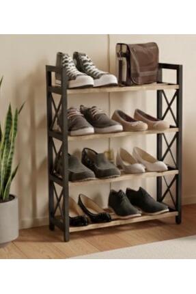 bituclass 3 ÇITALI 4 KATLI EKO DEKORATİF MASİF AHŞAP PLASTİK AYAKKABILIK