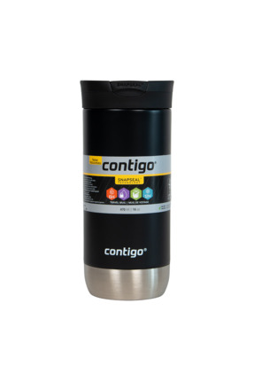 Contigo Huron Pro Termal Bardak Termos Siyah 470 ML