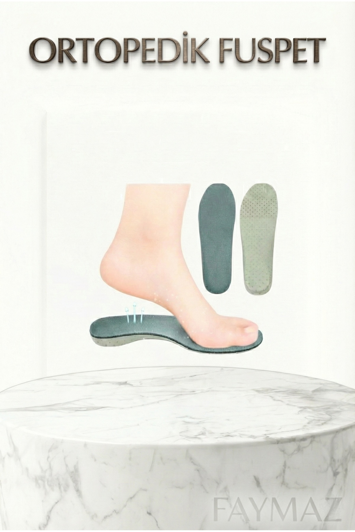 FAYMAZ  Erkek Gri Süet Bağcıklı Klasik Günlük Ayakkabı Wallabee Sisli Model Hafif Taban - Görsel 5