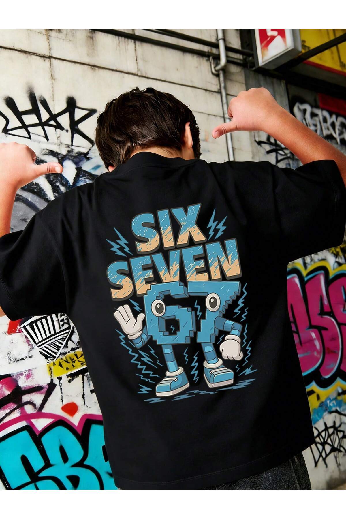 Let's Wear 67 100% pamučna majica sa okruglim izrezom za decu