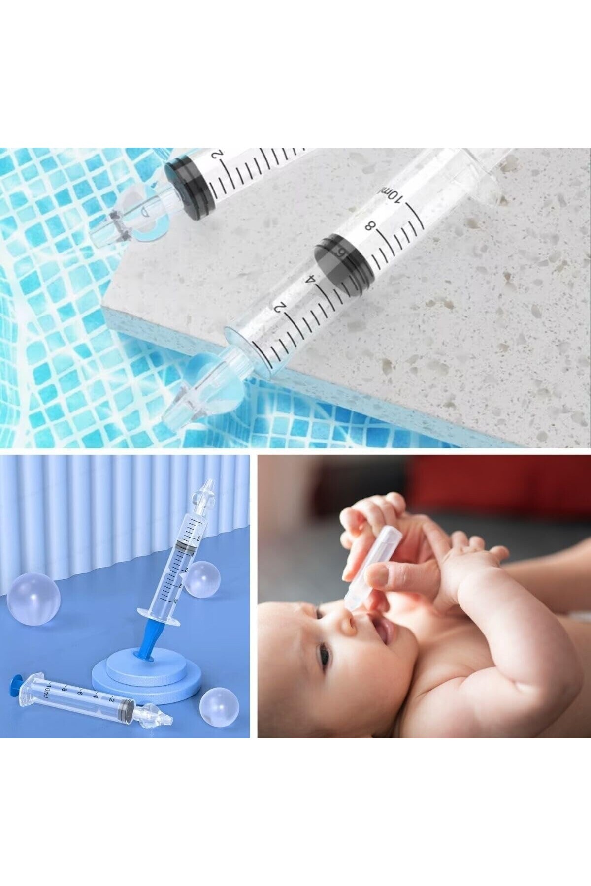 AyrStore Yeniden Kullanılabilir, Manuel Burun Temizleyici 10ml Kapasiteli Burun Açıcı Şırınga (5122) fotoğrafı 4 (önizleme)