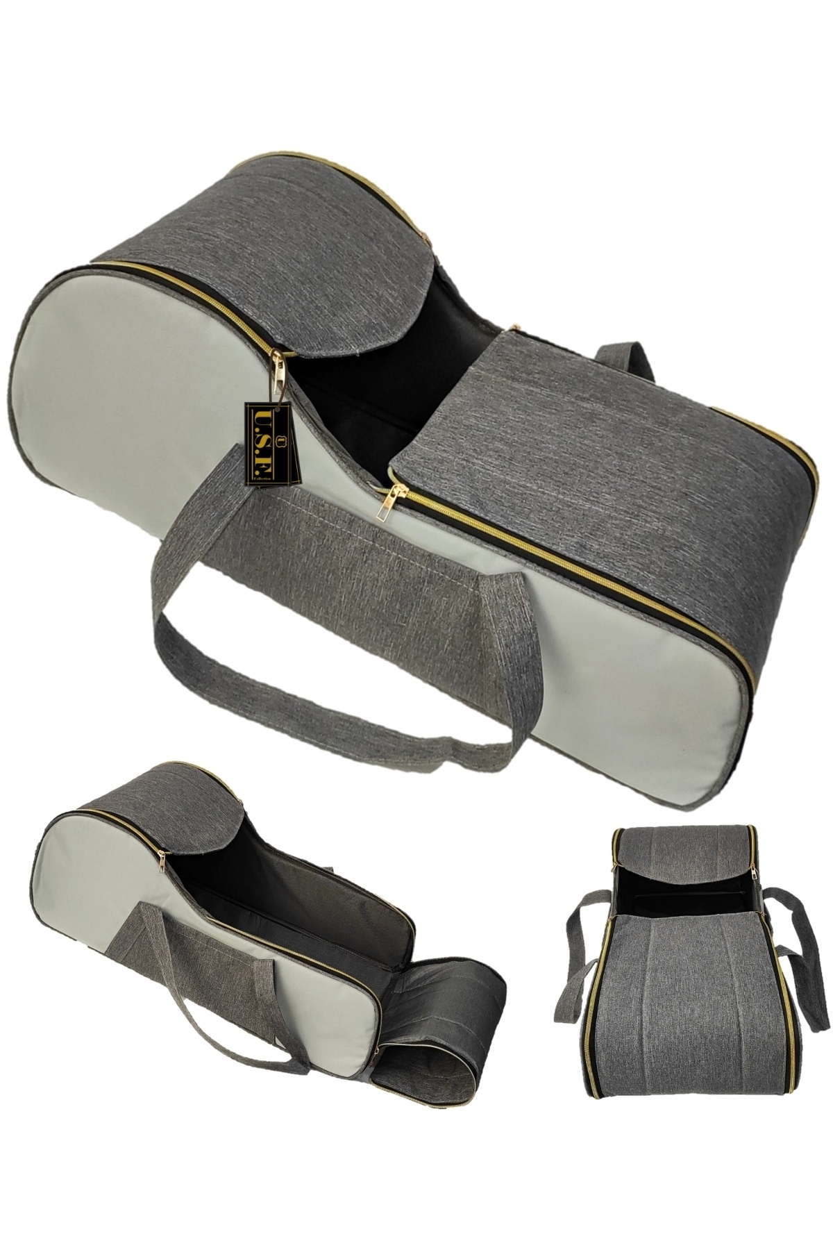 USF Portbebe Ana Kucağı Puset Bebek Taşıma Çantası Puseti fotoğrafı 7 (önizleme)