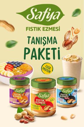 SAFYA Fıstık Ezmesi Tanışma Paketi 320 gr x 3 Adet