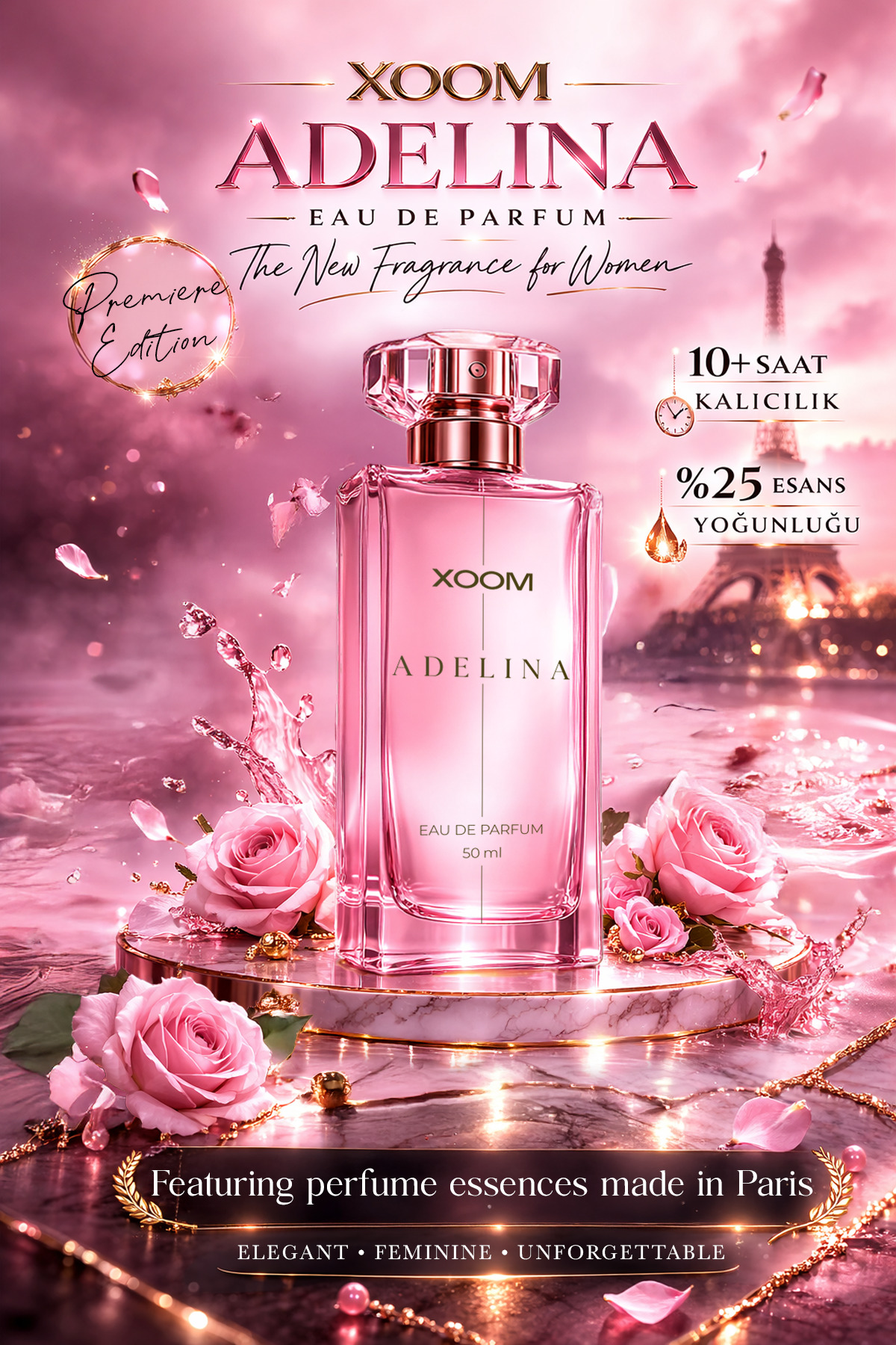 Xoom Adelina Kadın Parfüm 50 ML - Fiyatı, Yorumları