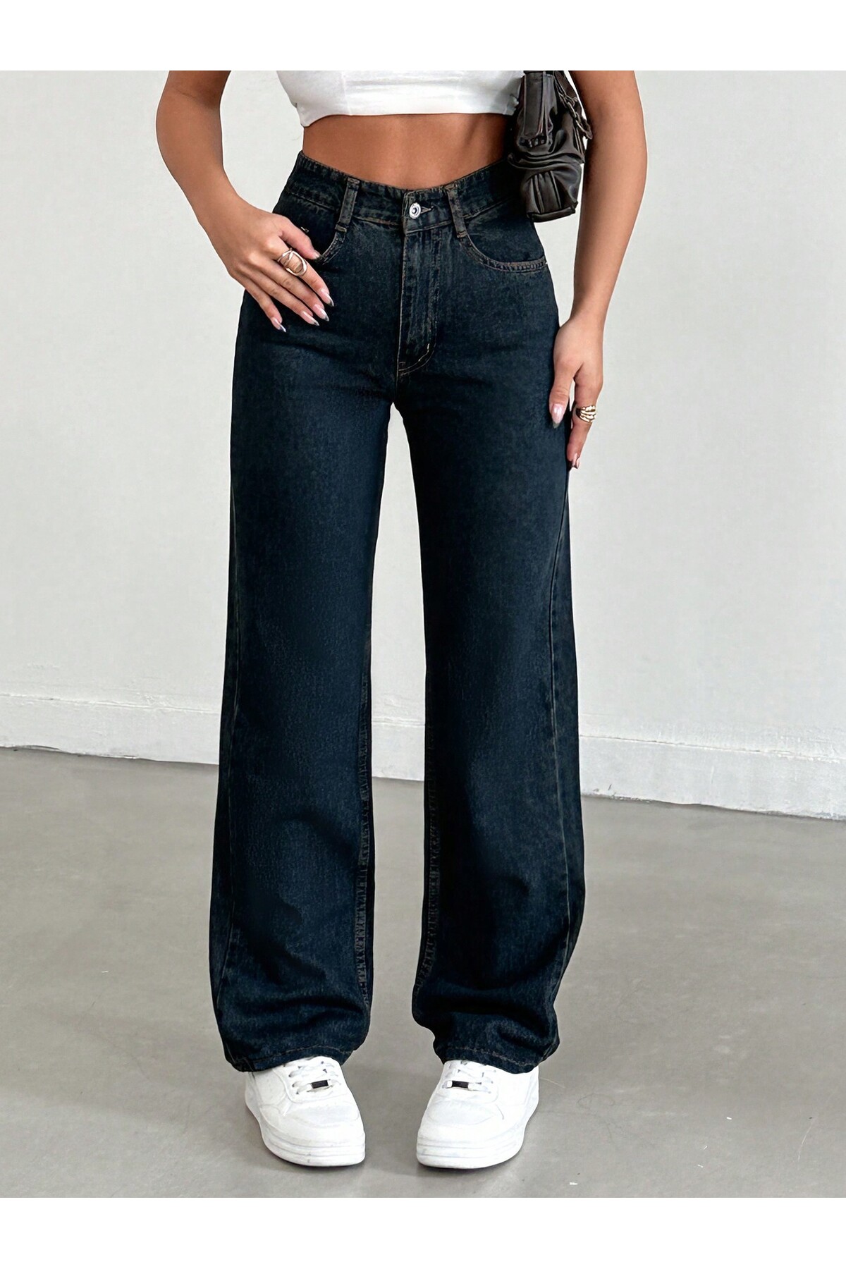 Noxter Дамски кафяви дънки