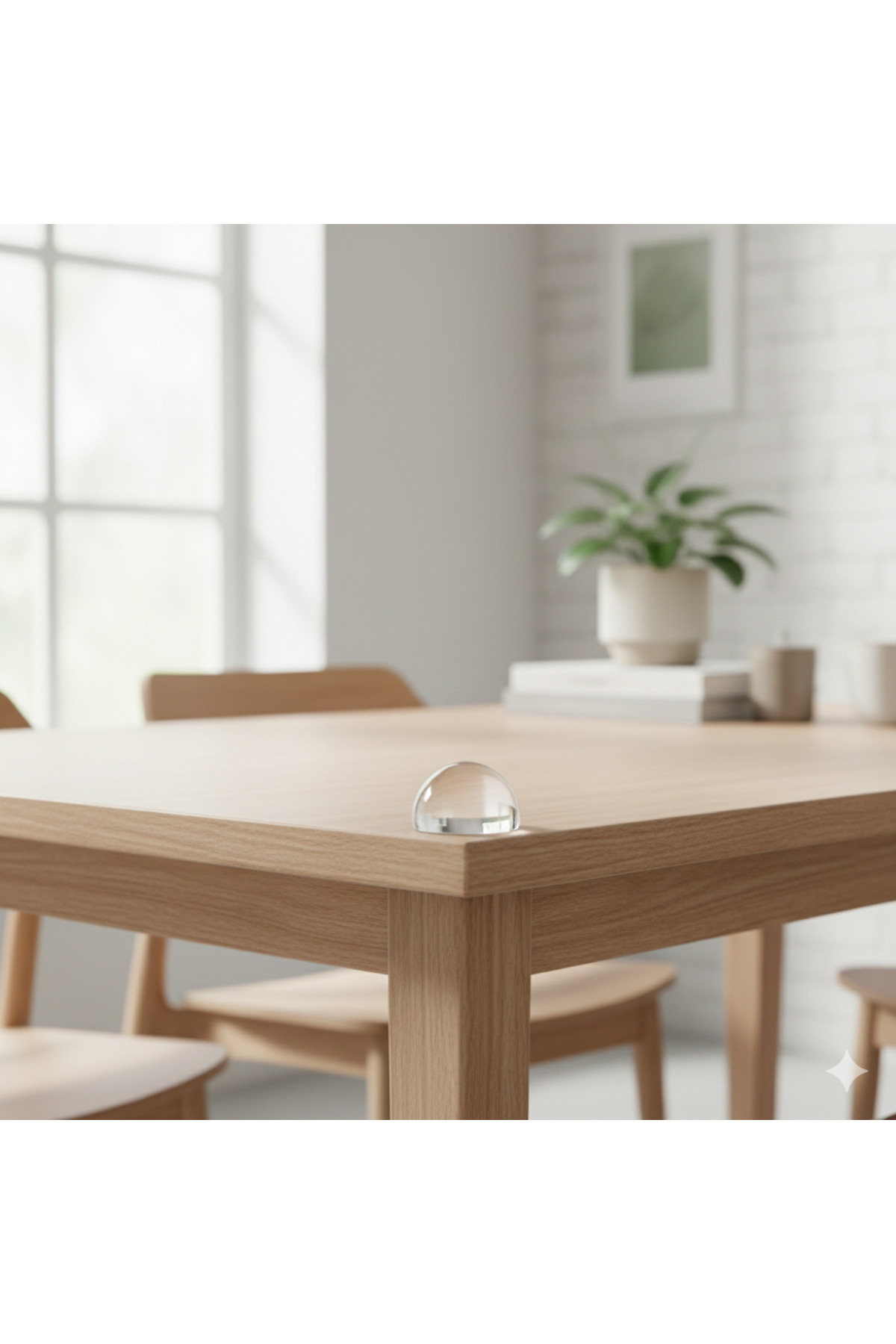 İdeal Baby 1 Adet Bebek Çocuk Masa Kenar Köşe Koruyucu Dairesel Köşe Koruyucu Evde Güvenlik fotoğrafı 4 (önizleme)