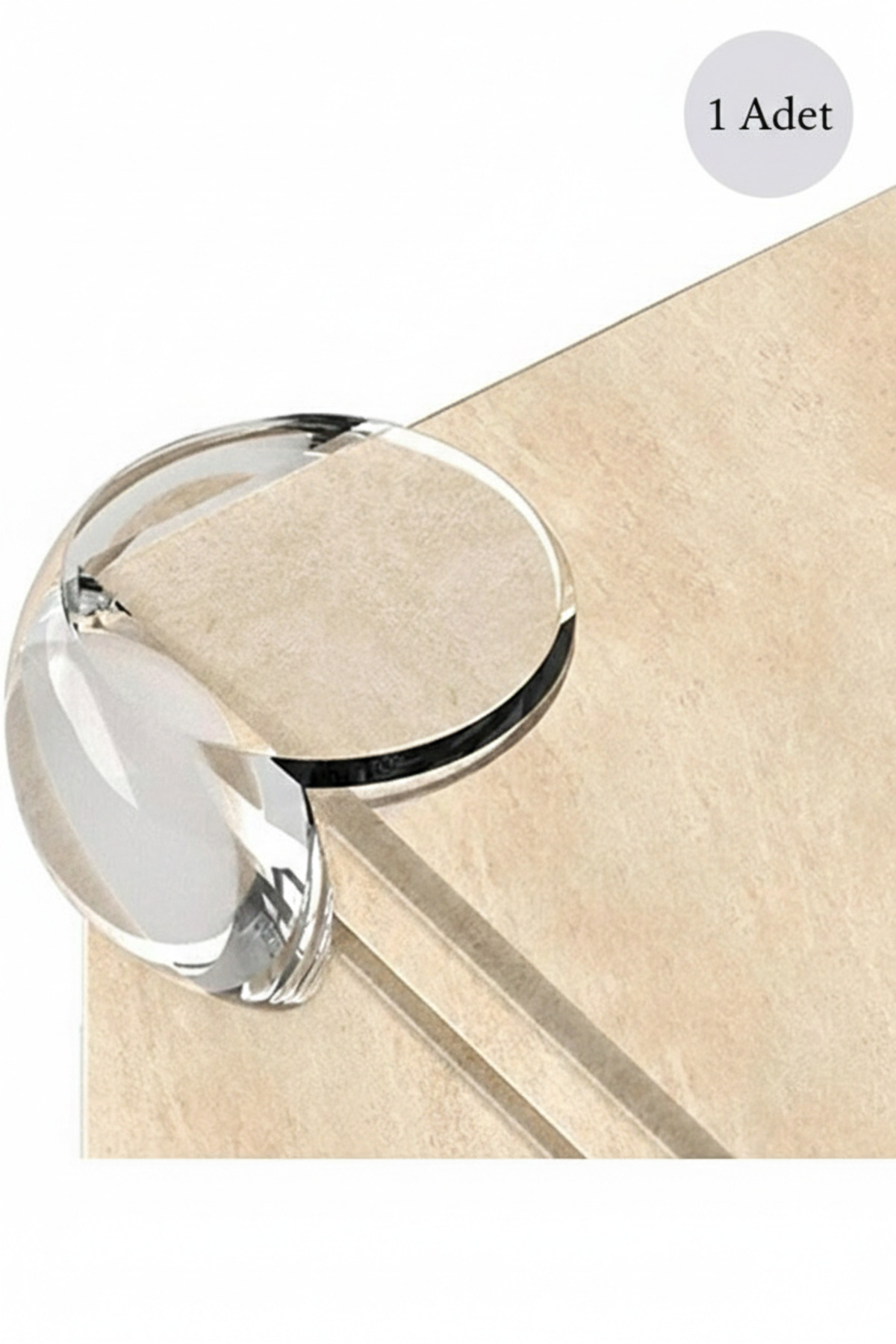 İdeal Baby 1 Adet Bebek Çocuk Masa Kenar Köşe Koruyucu Dairesel Köşe Koruyucu Evde Güvenlik fotoğrafı 2 (önizleme)