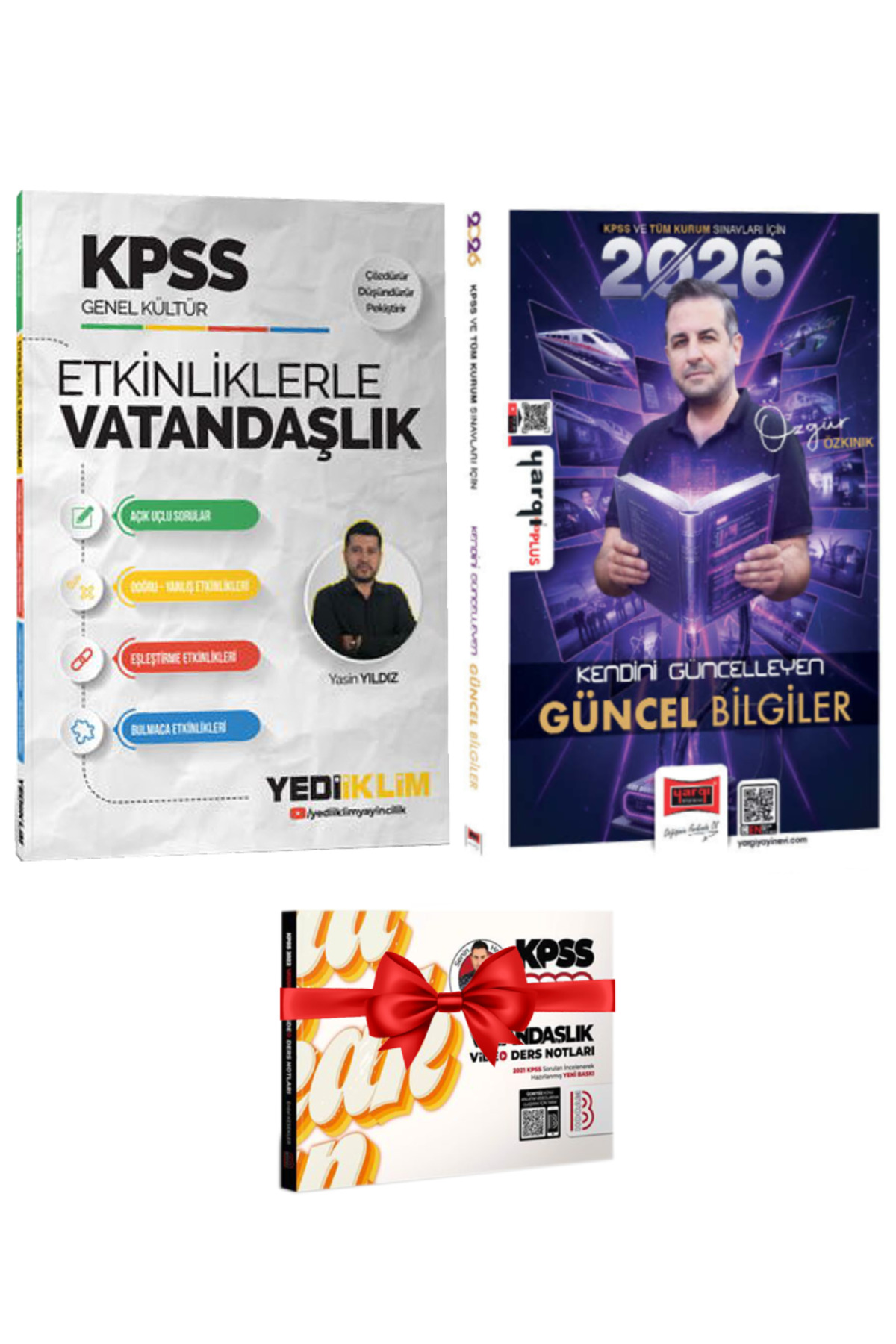 Yediiklim Yayınları 2026 KPSS Genel Kültür Etkinliklerle