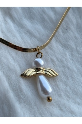 Mİ MİND İncili Melek Kolye