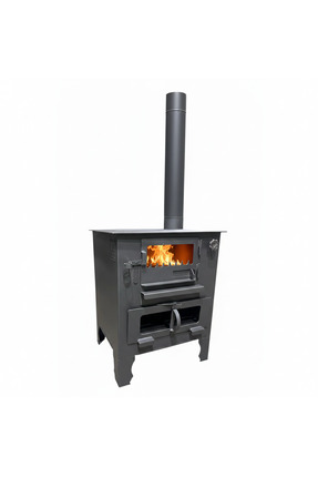 Nurak Kuzine Soba Kömür Odun Kuzine Soba Thermal