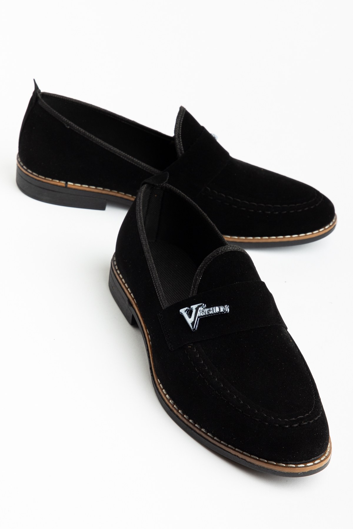 CALVORO  Corcik V Tokalı süet Erkek Babet Yazlık Ayakkabı - Görsel 6