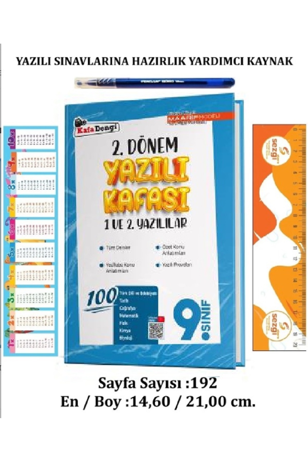 Kafa Dengi Yayınları 9. Sınıf 2. Dönem Yazılı Kafası 1. ve 2