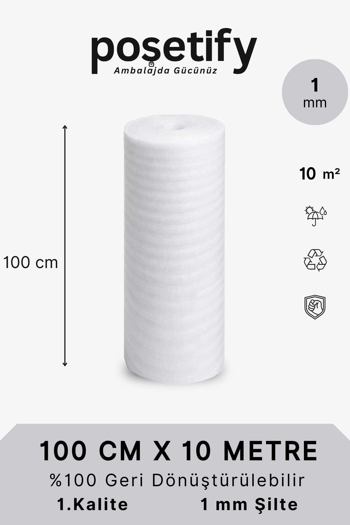 100CMX10METER Roll Mattress | Oversized Luggage Wrapping Protection and Handling | Protective Packaging Material | 1MM