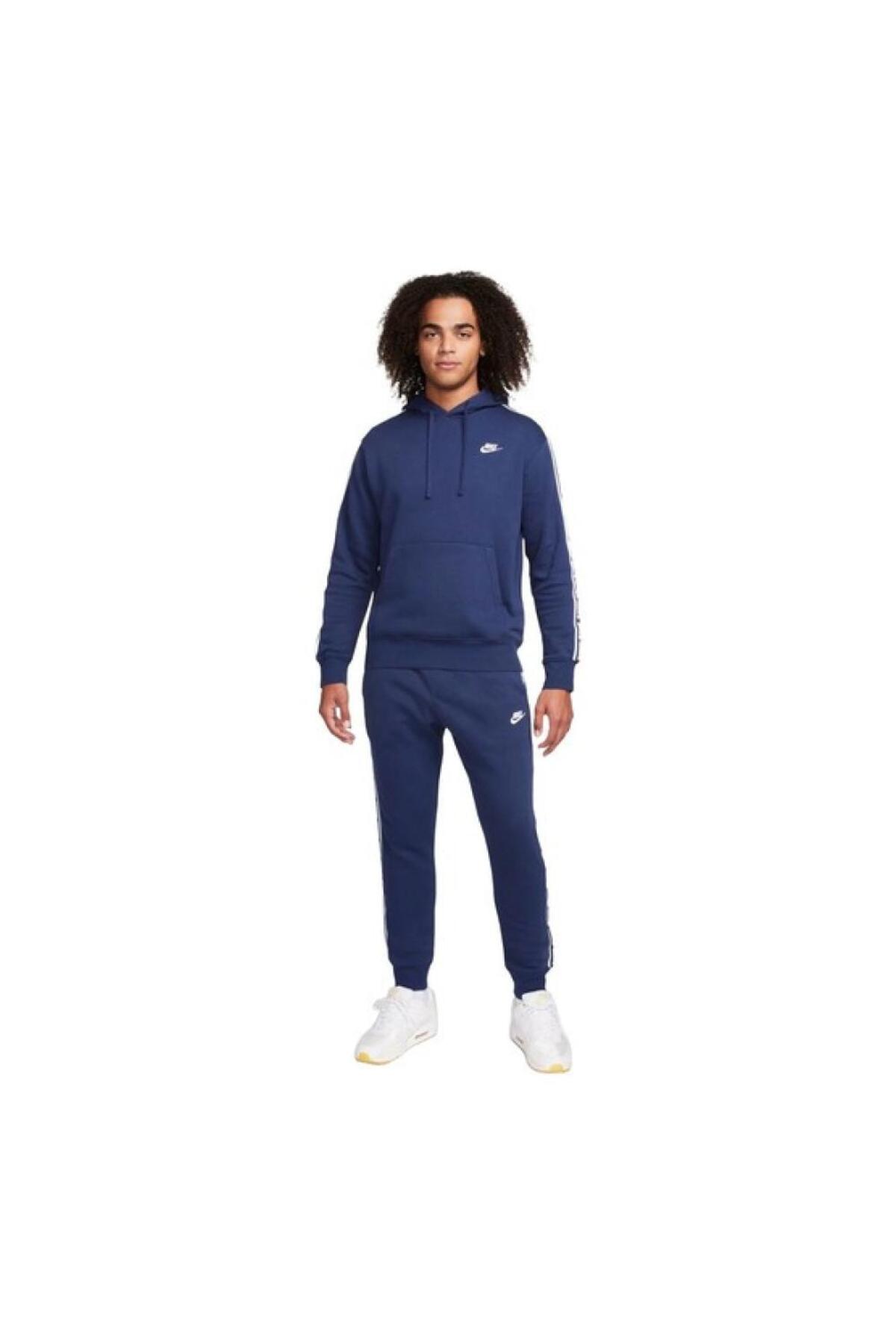 mens nike sweatsuit set blue