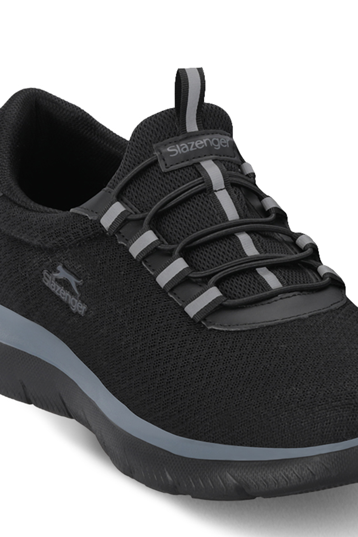 Slazenger FOREIGN M Erkek Siyah / Siyah Koşu & Yürüyüş Spor Ayakkabısı görsel 4